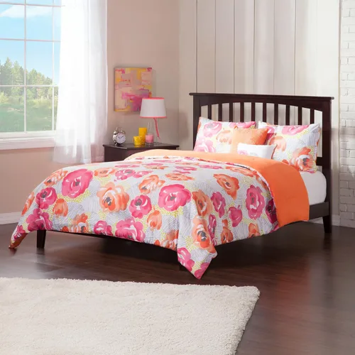 Miniatura 7 de AFI, Mission Queen - Cama plataforma color espresso