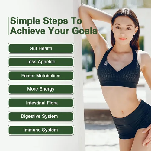 Miniatura 7 de Probióticos para mujeres y hombres, 200 mil millones de UFC, 12 cepas con 3 prebióticos orgánicos y probióticos para la salud digestiva intestinal