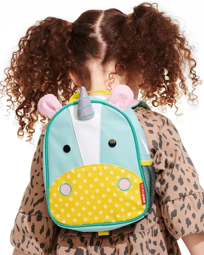 Miniatura 136 de Skip Hop - Mochila para preescolar, colección Zoo, para niños pequeños de 3 a 4 años, diseño de llama