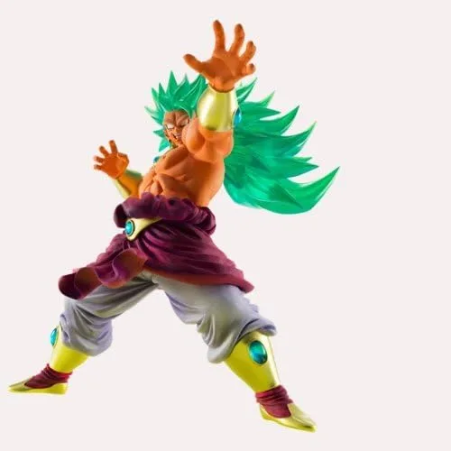 Miniatura 7 de Dragon Ball Kai Hybrid Grade Super Saiyan 3 Broly Exclusiva Figura de 6.6 pulgadas