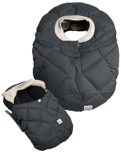 Miniatura 11 de 7AM Enfant Fundas de asiento de automóvil, funda de bebé Cocoon para niños y niñas, repelente de lluvia y nieve, transpirable, resistente al viento