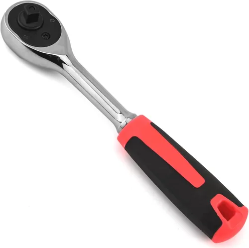 Miniatura 12 de Utoolmart Llave de trinquete rotador, 1/2 pulgada CR-V Reversible de liberación rápida Drive 1 pcs