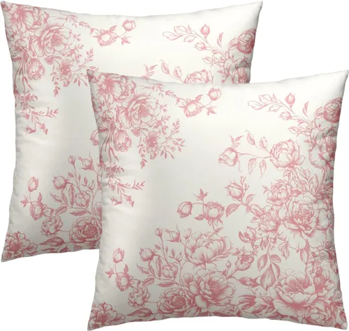 Miniatura 42 de Fundas de Almohada de Bosque de Pinos 22x22 Juego de 2, Fundas de Almohada Decorativas de Árboles de Abeto y Cedro Verde Nieve Beige de Invierno