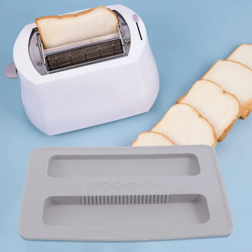 Miniatura 2 de Luxshiny Tostadora de silicona Tapa protectora Utensilios de cocina Máquina de pan eléctrica Polvo Reutilizable Desayuno Fabricante Accesorio