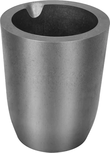 Miniatura 13 de CANALHOUT Crisoles de grafito de carburo de silicio, crisoles para derretir metal, resisten la alta temperatura de 1800℃ (3272°F), fundición