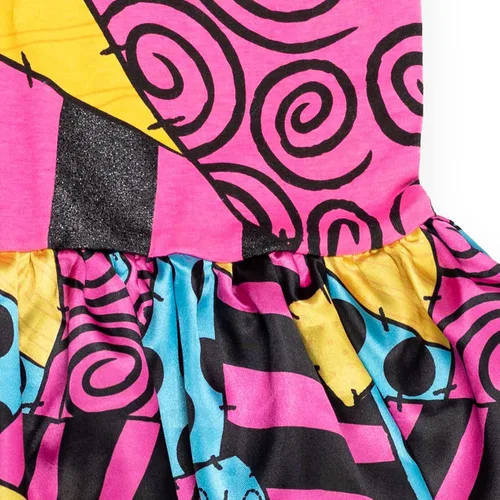 Miniatura 3 de Disney Nightmare Before Christmas - Vestido para niñas de Sally para niños pequeños a niños grandes