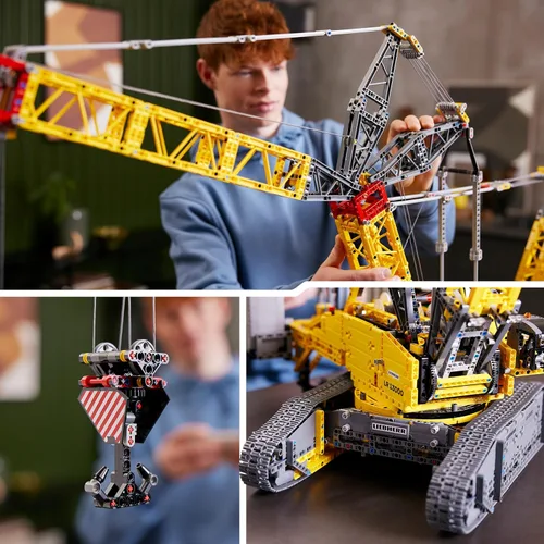 Miniatura 3 de LEGO 42146 Technic Grúa Liebherr LR 13000 Modelo de Kit de Construcción con Vehículos de Construcción, Kit de Construcción para Adultos, Vehículos