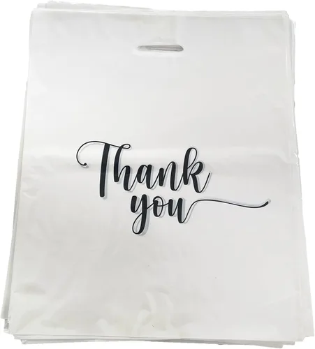 Miniatura 4 de BOLSAS DE TIENDA DE MERCANCÍAS DE AGRADECIMIENTO, diferentes tamaños 9"x12", 12"x15", 15"x18" 1.25 Mil. PAQUETES de 100/200/500 Bolsas de Productos