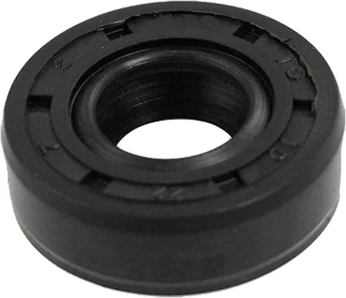 Miniatura 45 de uxcell - Sello de aceite de eje giratorio métrico 8x16x7 mm TC de doble labio de goma, negro