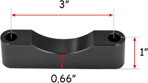 Miniatura 2 de Kit de soporte para guardabarros delantero negro compatible con guardabarros de 21 pulgadas, 23 pulgadas, 26 pulgadas, compatible con modelos Harley