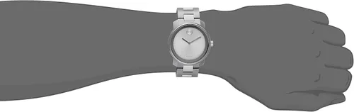 Miniatura 2 de Movado Reloj de cuarzo plateado 3600257 para hombre Acero inoxidable Bold - 3600257