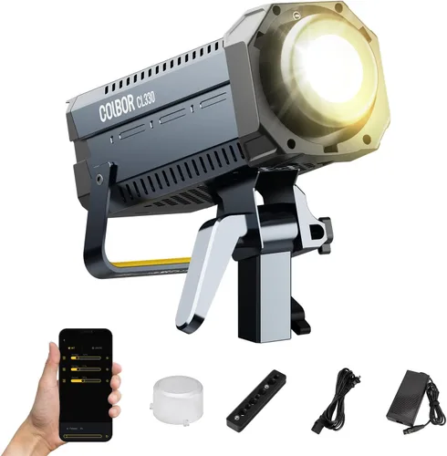 Miniatura 13 de Luz de video, COLBOR CL120R RGB 120W Iluminación continua M/G Balance 2700~6500K CRI96+ Luz de estudio con montaje Bowens, 13 efectos de luz