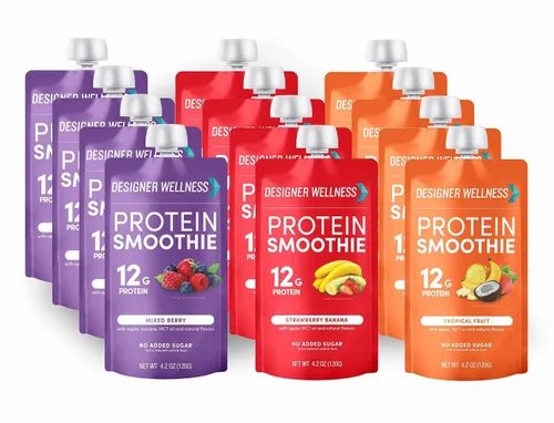 Miniatura 2 de Designer Wellness Paquete variado de batidos de proteínas y paquete de bayas mixtas