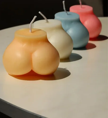Miniatura 5 de Moldes de vela – Molde de silicona para hacer velas, moldes 3D de bricolaje para cera de soja, cera de abejas, vela perfumada, regalos del día