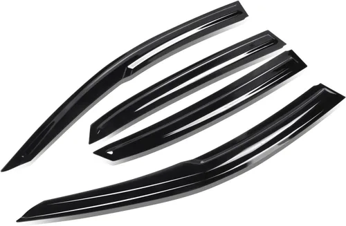 Miniatura 34 de Auto Dynasty 4 protectores de lluvia con cinta adhesiva para ventana compatibles con Honda Civic 1996-2000 de 4 puertas, protectores de lluvia