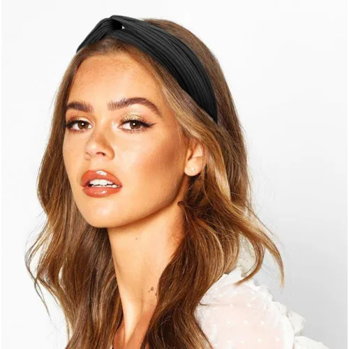 Miniatura 70 de DRESHOW Paquete de 8 diademas anudadas para mujer, con tiras cruzadas, antideslizantes, bohemias, trenzadas, accesorios para el cabello