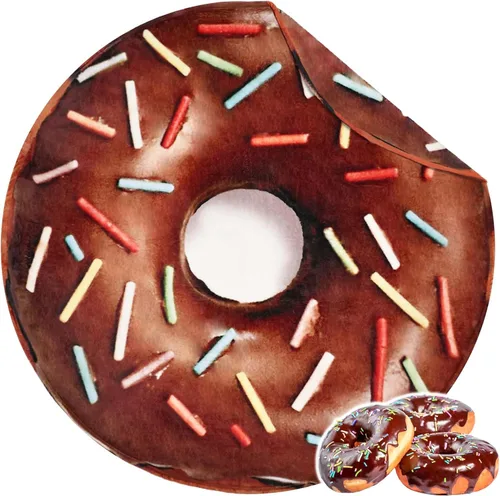 Miniatura 16 de Bnuitland - Manta graciosa de 72 pulgadas con diseño de pizza y funda para almohada (45×45 cm), 300 GSM, manta gigante de doble cara, novedosa