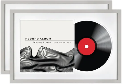 Miniatura 11 de MCS Format - Marco para discos de vinilo, con carga frontal, para discos de vinilo, color negro, 12.5 x 12.5 pulgadas, individual