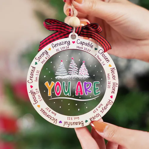 Miniatura 3 de Regalos cristianos para mujeres, adornos de Navidad 2025, adornos de Navidad cristianos, regalos religiosos para mujeres, adorno religioso, regalo