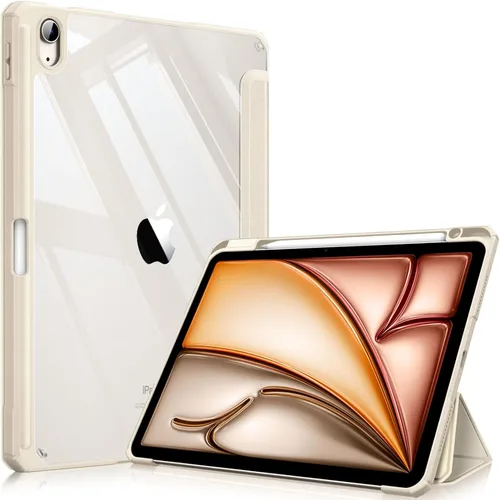 Fintie - Funda híbrida delgada para iPad Air de 11 pulgadas M3 (2025) / M2 (2024), iPad Air 5ª (2022) / 4ª generación (2020) de 10.9 pulgadas - Luz
