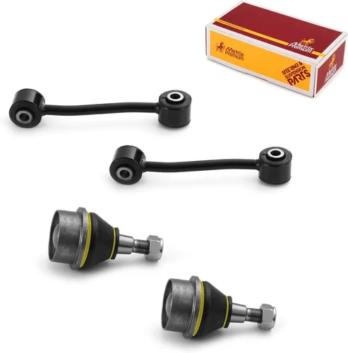 Miniatura 104 de Metrix Premium Chassis Parts - Juego de 4 piezas de articulación de rótula superior y barra estabilizadora delantera para Ford Ranger RWD 1998-2011