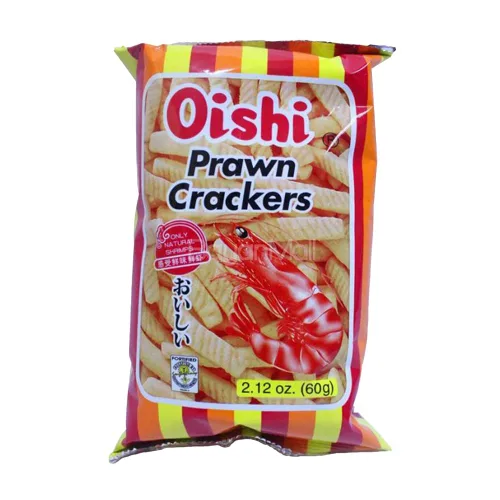 Miniatura 2 de Oishi Galletas de gambas 2.12 oz (paquete de 10) Regular