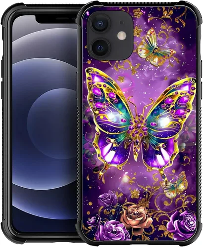 Miniatura 34 de CARLOCA Funda para iPhone XR, diseño de jirafa de cristal, ultra protección, a prueba de golpes, silicona suave TPU antideslizante para iPhone XR