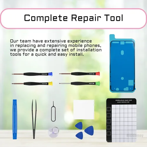 Miniatura 6 de Para iPhone 13 Dual SIM Card Reader Flex Cable con Negro y Plata Bandeja de Tarjeta SIM Doble Soporte de Ranura Adaptador de Reemplazo con Kit
