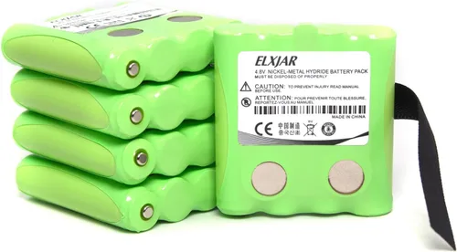 Coonyard Paquete de 5 baterías de repuesto para radios bidireccionales Midland G223 G225 G226 G227 G300 G300M G500 GXT200 GXT250 GXT255 Motorola