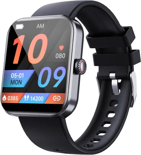 Miniatura 8 de Reloj inteligente para hombres y mujeres (marcado/respuesta de llamadas), rastreador de actividad con monitor de frecuencia cardíaca/sueño, 100