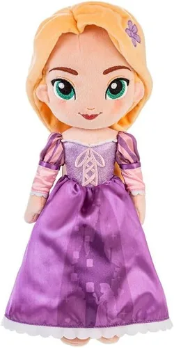 Miniatura 9 de Disney Store - Muñeca oficial de princesa de Disney en peluche, Tiana, mediana 14 pulgadas, de peluche suave con características bordadas, juguetes