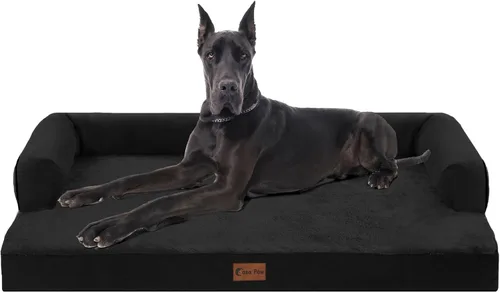 Miniatura 44 de Camas Ortopédicas para Perros de Tamaño Grande, Espuma de Celdas Impermeables tipo Huevera, Camas tipo Sofá para Perros Medianos para Jaula 35x22