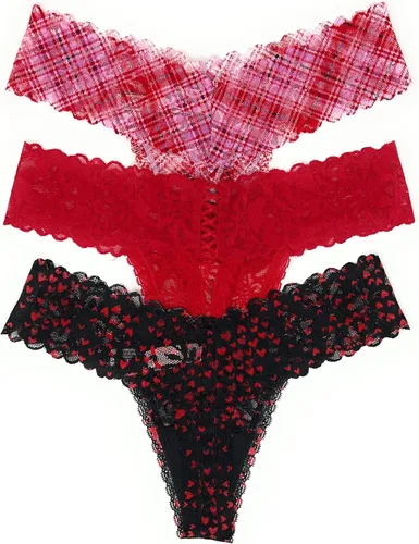 Miniatura 2 de Victoria's Secret The Lacie - Conjunto de 3 tangas
