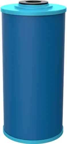 Miniatura 2 de Pentair OMNIFilter RO6 Filtro de Agua de Carbón, 10 Pulgadas, Cartucho de Repuesto de Reducción de Hierro de Carbón Granular y KDF Big Blue