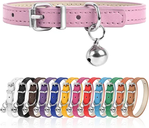 Miniatura 9 de Collar de perro XXS para Teacup, collar de perro Teacup ajustable para perros pequeños, medianos y grandes, 3/8 pulgadas de ancho (blanco, XXS)