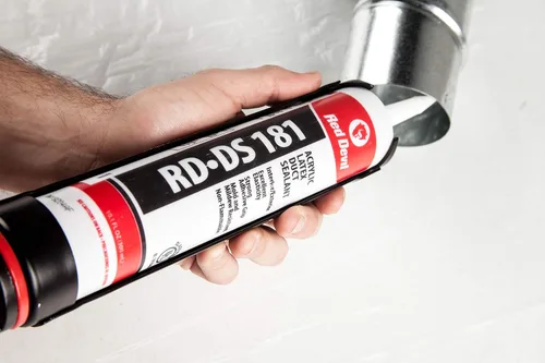 Miniatura 3 de Red Devil 0846DS RD-DS 181 Sellador de conductos de látex acrílico, 10.1 onzas, gris, 1 paquete