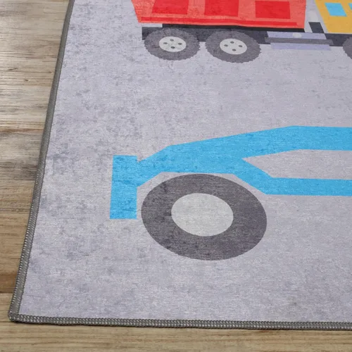 Miniatura 5 de SUPERIOR Alfombra de interior para niños, lavable, antideslizante, niños pequeños y bebés, perfecta para sala de juegos de alto tráfico, habitación
