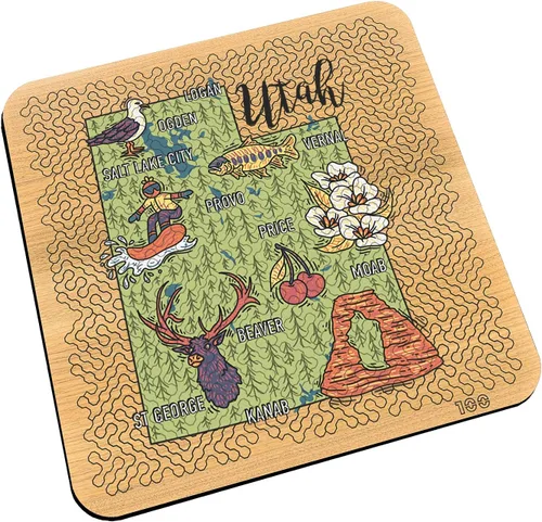 Miniatura 15 de Torched Mind Bending - Rompecabezas impreso en color con mapa del orgullo estatal (Texas) Rompecabezas duro para adultos 100 piezas Formas