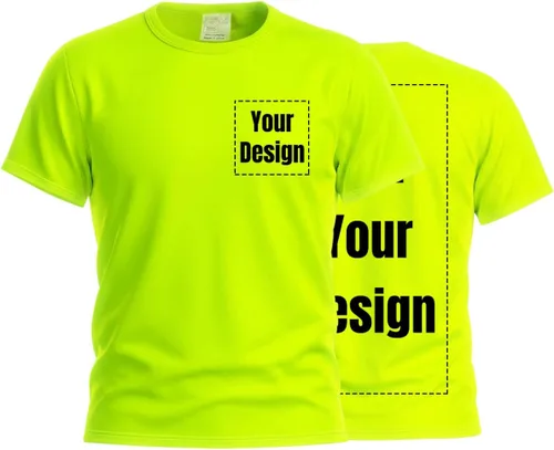 Miniatura 21 de Camisetas reflectantes de seguridad de alta visibilidad personalizan su logotipo