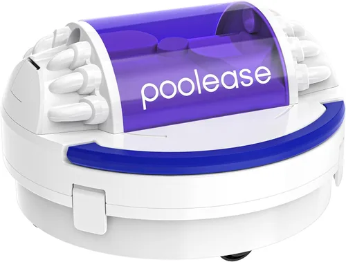 Miniatura 8 de Aspiradora robótica X1 para piscina sobre el suelo, limpiador automático inalámbrico de piscina con motor dual de 45 W, ideal para piscina plana