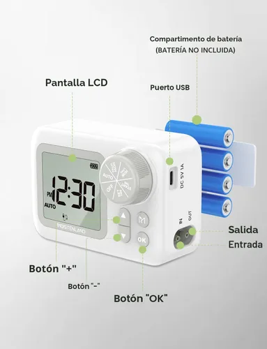 Miniatura 5 de Sistema de Riego Automático [2025 Actualizado], Soporte para 15 Plantas en Maceta para Interior, Riego Automático para Vacaciones, con Temporizador