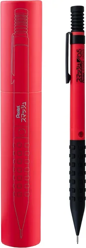 Miniatura 10 de Pentel Smash - Lápiz mecánico para bosquejos (0.5 mm) - Edición especial negra con tubo