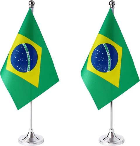 Miniatura 13 de ZXvZYT Paquete de 2 banderas de mesa argentinas con base de soporte, decoración de eventos de festivales internacionales, decoración de oficina