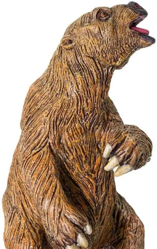 Miniatura 5 de Safari Ltd. Figura de Megatherium (perezoso gigante), figura detallada de plástico de 4.5 pulgadas, divertido juguete educativo para niños, niñas