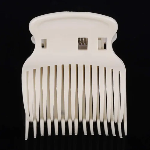 Miniatura 3 de Tbestmax 24 clips de rodillo caliente para rizador de pelo, clip de garra, reemplazo de sección de cabello para mujeres y niñas, color blanco
