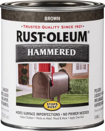 Miniatura 8 de Pintura para acabado de metal Rust-Oleum Hammered, 1 cuarto de galón, 7215502