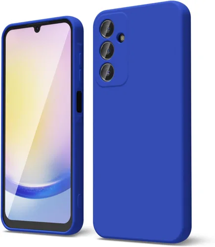 Miniatura 108 de oakxco Funda para teléfono Samsung Galaxy A12 con agarre de silicona líquida, linda delgada fina suave cubierta de gel de goma TPU lisa para mujeres
