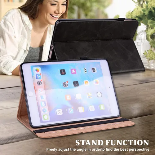 Miniatura 4 de ALILANG Funda para Xiaomi Pad 7/Pad 7 Pro de 11.2 pulgadas 2024 con soporte para bolígrafo y múltiples ángulos de visión, funda de piel sintética