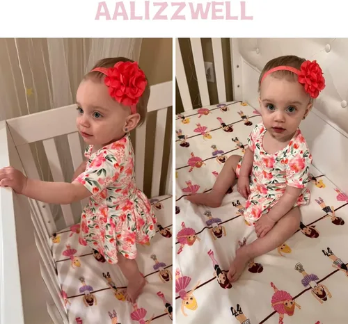 Miniatura 3 de Aalizzwell Vestido tipo body para bebé recién nacido