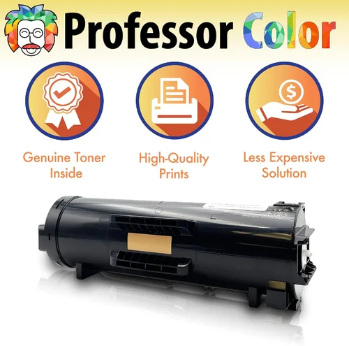 Miniatura 5 de Cartucho de tóner OEM recodificado de repuesto para Xerox VersaLink B600/B605/B610/B615 106R03944 - Capacidad extra alta negro (46,700 páginas)